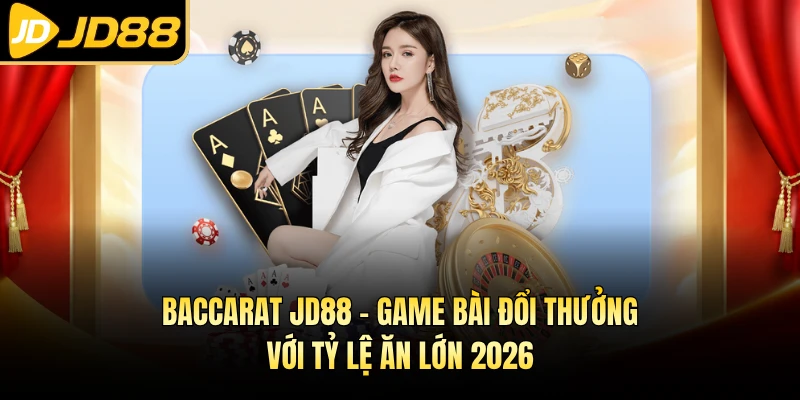 Baccarat JD88 - Game Bài Đổi Thưởng Với Tỷ Lệ Ăn Lớn 2026