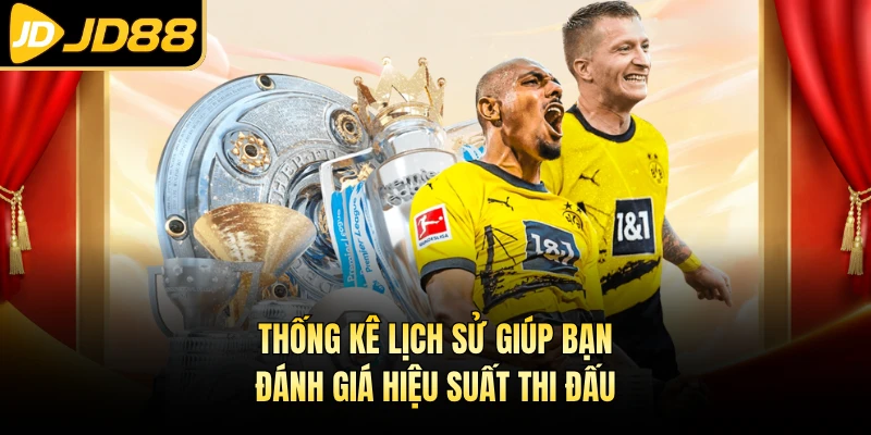Thống kê lịch sử giúp bạn đánh giá hiệu suất thi đấu